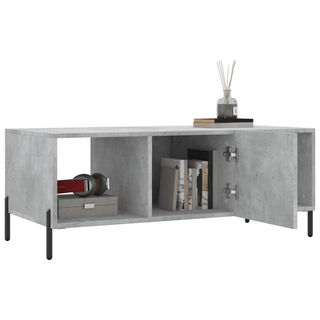 vidaXL Coffee Table Concrete Grey 102x50x40 cm Engineered Wood - Giant Lobelia