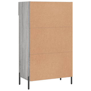 vidaXL Shoe Cabinet Grey Sonoma 60x35x105 cm Engineered Wood - GIANT LOBELIA