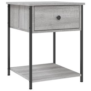 Bedside Tables 2 pcs Grey Sonoma 44x45x58 cm Engineered Wood - Giant Lobelia