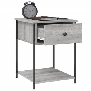 Bedside Tables 2 pcs Grey Sonoma 44x45x58 cm Engineered Wood - Giant Lobelia