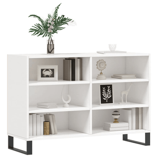 vidaXL Sideboard High Gloss White 103.5x35x70 cm Engineered Wood - GIANT LOBELIA