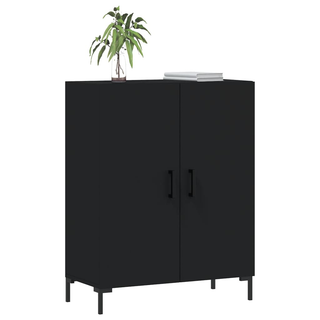 Sideboard Black 69.5x34x90 cm Engineered Wood - Giant Lobelia