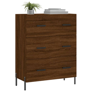 vidaXL Sideboard Brown Oak 69.5x34x90 cm Engineered Wood - Giant Lobelia