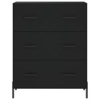 vidaXL Sideboard Black 69.5x34x90 cm Engineered Wood - Giant Lobelia