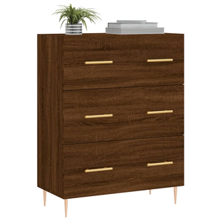 vidaXL Sideboard Brown Oak 69.5x34x90 cm Engineered Wood - Giant Lobelia