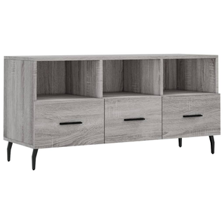 TV Cabinet Grey Sonoma 102x36x50 cm Engineered Wood - Giant Lobelia