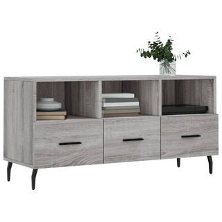 TV Cabinet Grey Sonoma 102x36x50 cm Engineered Wood - Giant Lobelia