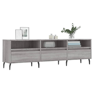 TV Cabinet Grey Sonoma 150x30x44.5 cm Engineered Wood - Giant Lobelia