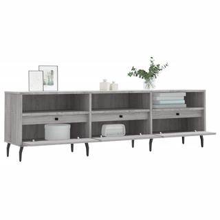 TV Cabinet Grey Sonoma 150x30x44.5 cm Engineered Wood - Giant Lobelia