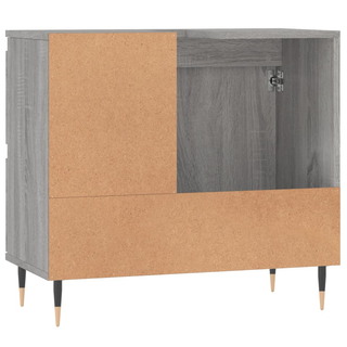 Bathroom Cabinet Grey Sonoma 65x33x60 cm Engineered Wood - Giant Lobelia