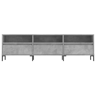 TV Cabinet Concrete Grey 150x30x44.5 cm Engineered Wood - Giant Lobelia