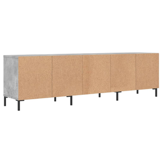 TV Cabinet Concrete Grey 150x30x44.5 cm Engineered Wood - Giant Lobelia