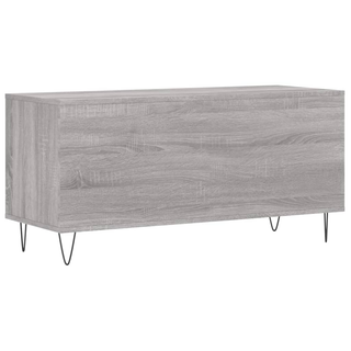 Record Cabinet Grey Sonoma 100x38x48 cm Engineered Wood - Giant Lobelia