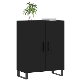 vidaXL Sideboard Black 69.5x34x90 cm Engineered Wood - Giant Lobelia