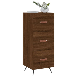 Sideboard Brown Oak 34.5x34x90 cm Engineered Wood - Giant Lobelia