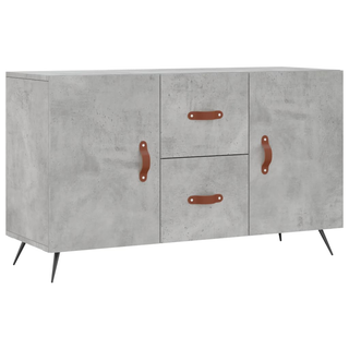 Sideboard Concrete Grey 100x36x60 cm Engineered Wood - Giant Lobelia