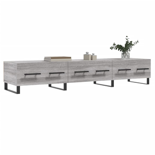 vidaXL TV Cabinet Grey Sonoma 150x36x30 cm Engineered Wood - Giant Lobelia