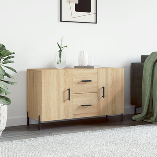 Sideboard Sonoma Oak 100x36x60 cm Engineered Wood - Giant Lobelia