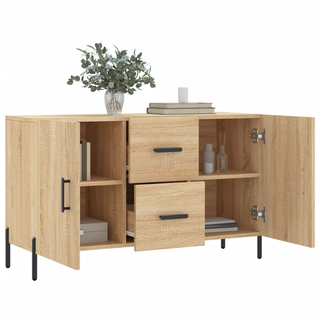 Sideboard Sonoma Oak 100x36x60 cm Engineered Wood - Giant Lobelia