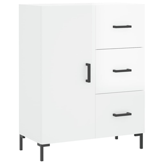 vidaXL Sideboard High Gloss White 69.5x34x90 cm Engineered Wood - Giant Lobelia