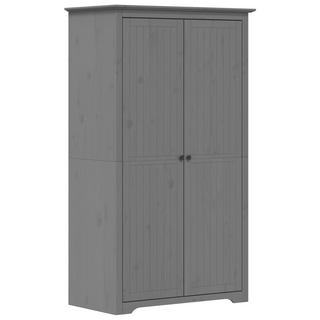 vidaXL Wardrobe BODO Grey 101x52x176.5 cm Solid Wood Pine - Giant Lobelia