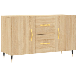 vidaXL Sideboard Sonoma Oak 100x36x60 cm Engineered Wood - Giant Lobelia