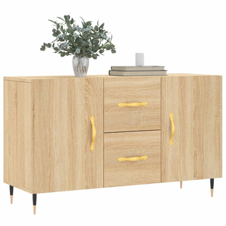 vidaXL Sideboard Sonoma Oak 100x36x60 cm Engineered Wood - Giant Lobelia