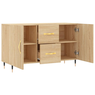 vidaXL Sideboard Sonoma Oak 100x36x60 cm Engineered Wood - Giant Lobelia