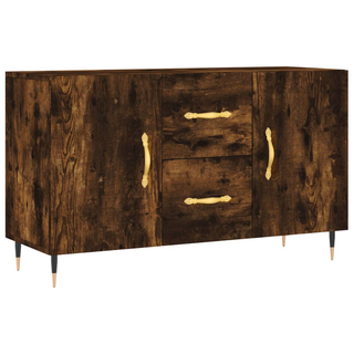 Sideboard Smoked Oak 100x36x60 cm Engineered Wood - Giant Lobelia