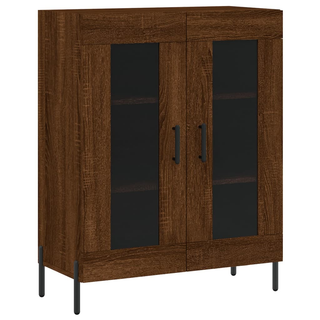 vidaXL Sideboard Brown Oak 69.5x34x90 cm Engineered Wood - Giant Lobelia