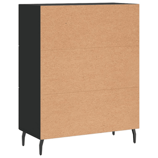 vidaXL Sideboard Black 69.5x34x90 cm Engineered Wood - GIANT LOBELIA