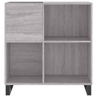 Record Cabinet Grey Sonoma 84.5x38x89 cm Engineered Wood - Giant Lobelia