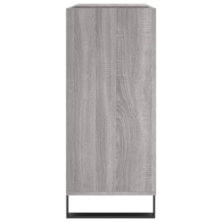 Record Cabinet Grey Sonoma 84.5x38x89 cm Engineered Wood - Giant Lobelia