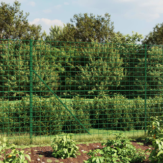 Wire Mesh Fence with Spike Anchors Green 1.4x25 m - Giant Lobelia