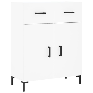 Sideboard White 69.5x34x90 cm Engineered Wood - Giant Lobelia