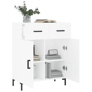 vidaXL Sideboard White 69.5x34x90 cm Engineered Wood - GIANT LOBELIA