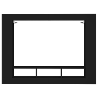 TV Cabinet Black 152x22x113 cm Engineered Wood - Giant Lobelia