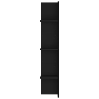 TV Cabinet Black 152x22x113 cm Engineered Wood - Giant Lobelia