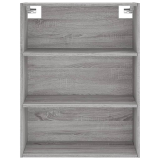 vidaXL Highboard Grey Sonoma 69.5x34x180 cm Engineered Wood - Giant Lobelia