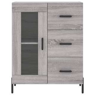 vidaXL Sideboard Grey Sonoma 69.5x34x90 cm Engineered Wood - Giant Lobelia