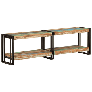 vidaXL TV Cabinet 140x30x40 cm | Solid Wood Reclaimed - Add Style and Functionality to Your Living Space - Giant Lobelia