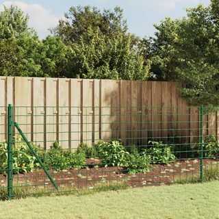 Wire Mesh Fence with Flange Green 1.1x10 m - Giant Lobelia