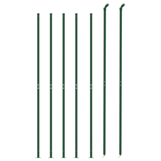 Wire Mesh Fence with Flange Green 1.4x10 m - Giant Lobelia