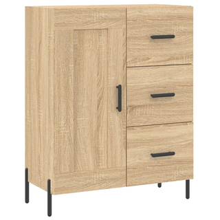 vidaXL Sideboard Sonoma Oak 69.5x34x90 cm Engineered Wood - Giant Lobelia