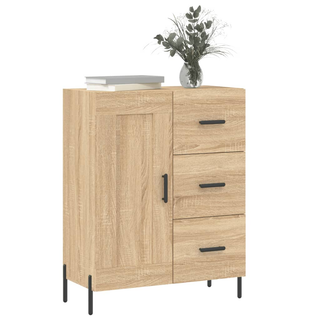 vidaXL Sideboard Sonoma Oak 69.5x34x90 cm Engineered Wood - Giant Lobelia