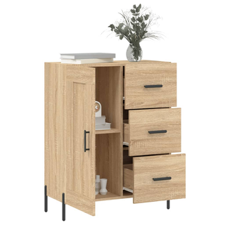 vidaXL Sideboard Sonoma Oak 69.5x34x90 cm Engineered Wood - Giant Lobelia