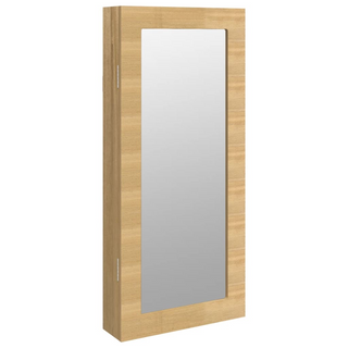 Mirror Jewellery Cabinet Wall Mounted 30x8.5x67 cm - Giant Lobelia