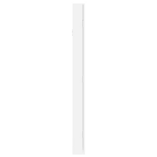 Mirror Jewellery Cabinet Wall Mounted White 30x8.5x106 cm - Giant Lobelia