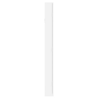 Mirror Jewellery Cabinet Wall Mounted White 37.5x10x106 cm - Giant Lobelia