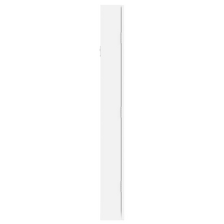 Mirror Jewellery Cabinet Wall Mounted White 37.5x10x90 cm - Giant Lobelia